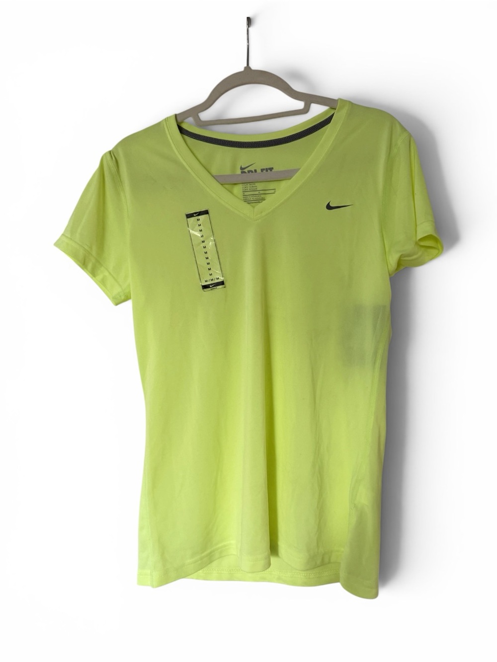 Nike Dri-FIT Short Sleeve Tee - Neon Green